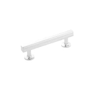 Woodward Collection Pull 3-3/4 in. (96mm) Center to Center Chrome Finish Modern Zinc Bar Pull (1 Pack )