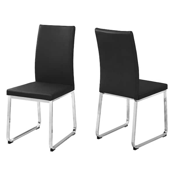 Unbranded Black Dining Chair (2-Piece)