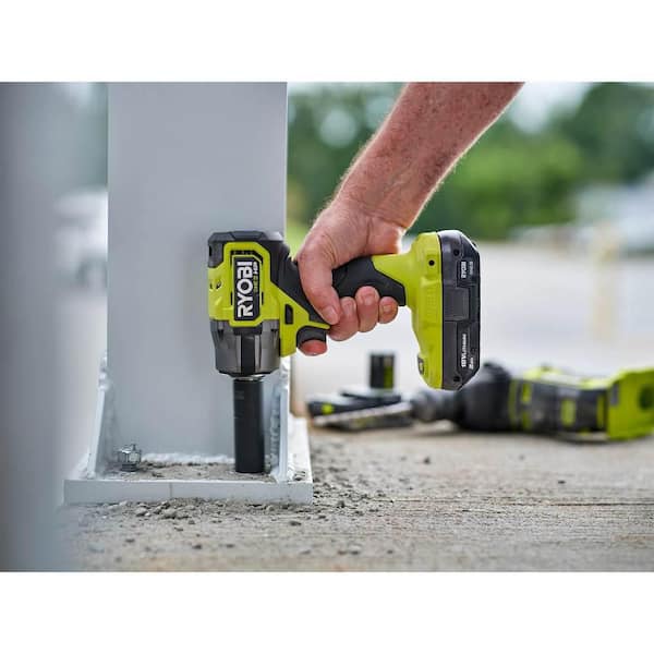 RYOBI ONE+ HP 18V Brushless Cordless Compact 1/2 in 4 Mode Impact
