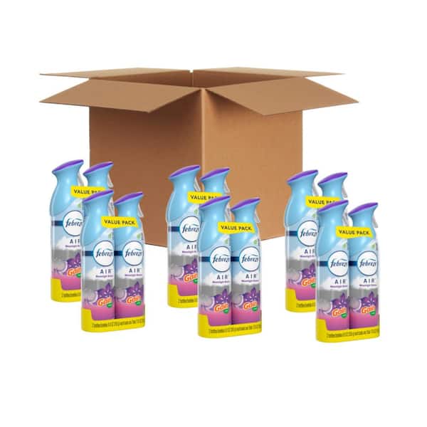 Febreze Air 8.8 oz. Moonlight Breeze Scent Air Freshener Spray (2-Count,  6-Pack) 079168938833 - The Home Depot
