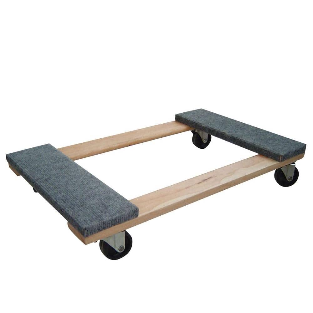 Muscle Rack 1000-lb Capacity Wood Furniture Dolly 