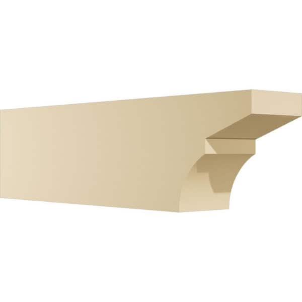 Ekena Millwork Standard Monterey 5 in. W x 8 in. H x 30 in. D Signature Urethane Rafter Tail Outlooker
