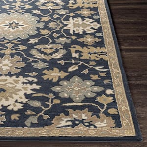 Gilgamesh Navy 4 ft. x 6 ft. Indoor Area Rug