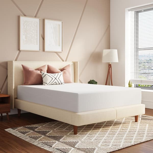 King Medium 12 in. Firm Gel Memory Foam Mattress, Bed-in-a-Box Mattresses