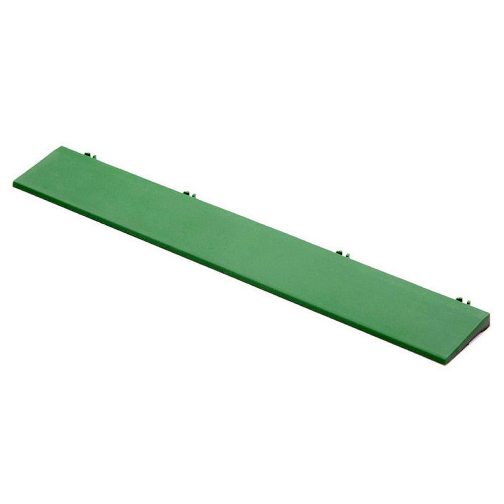XL All Weather 0.39 in. x 2.5 in. x 1.24 ft. PVC Spring Grass Edge Trim Kit