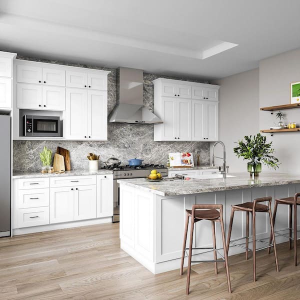 Sinber 30 in. W x 17 in. D x 36 in. H Ready to Assemble Solid Wood