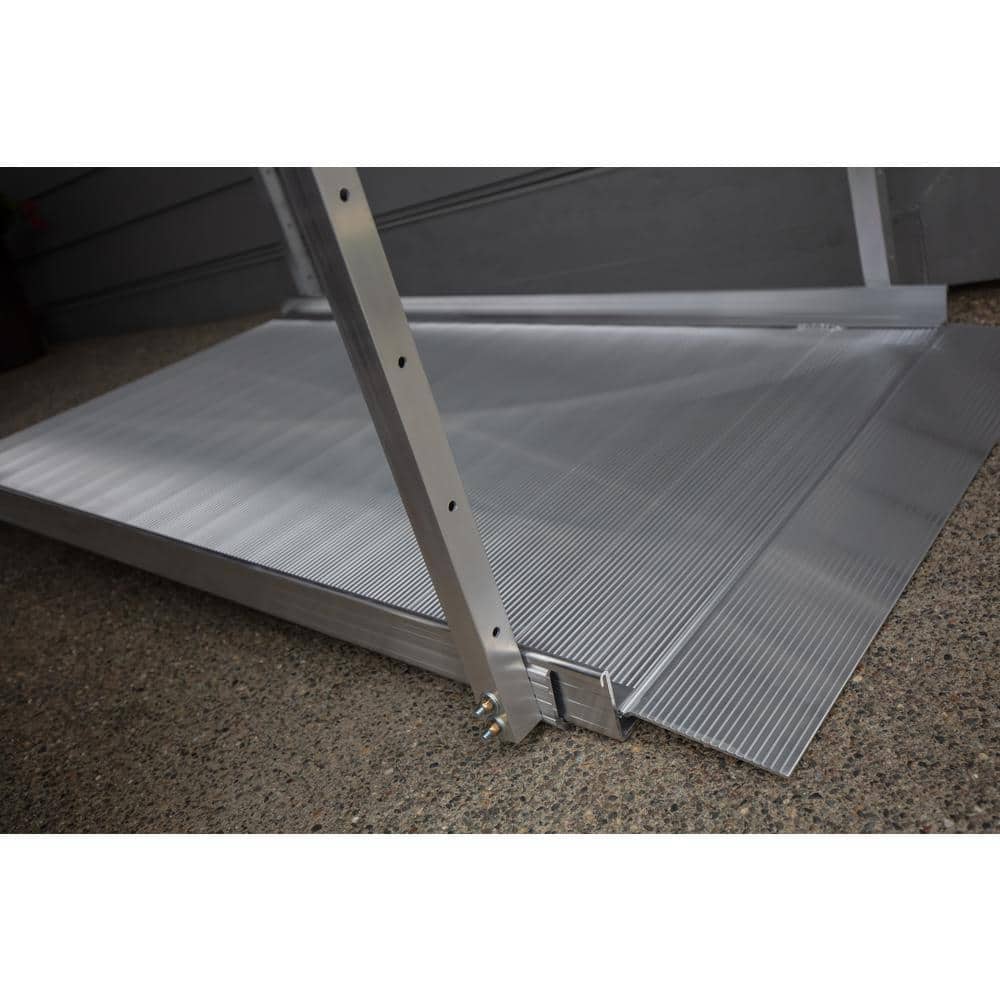 EZ-ACCESS 9-Foot Aluminum Portable Wheelchair Ramp with Handrails