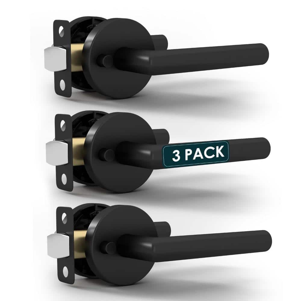 Ronn Privacy Door Handle - 3 Pack, Matte Black price history on PriceWatchPro