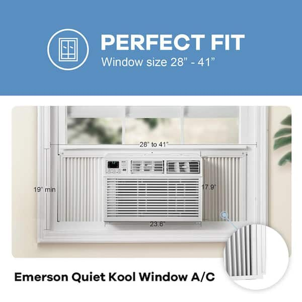 emerson quiet kool 6000 btu window air conditioner