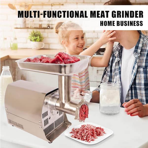 IDEAGLE 300-Watt Stainless Steel Meat Grinder Commercial Electric