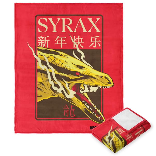 THE NORTHWEST GROUP WB Game of Thrones Year of the Dragon Syrax Silk Touch Throw