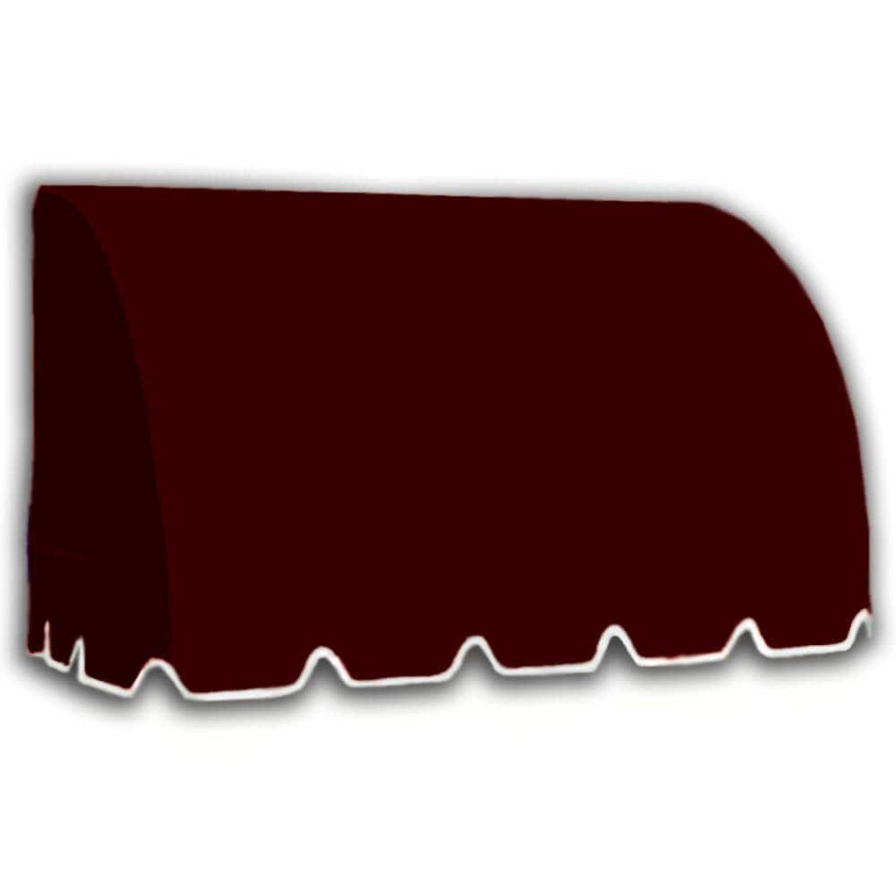 5.38 ft. Savannah Fixed Awning 64.5 in. W x 44 in. H x 36 in. D Acrylic Fabric in Burgundy price history on PriceWatchPro