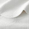 Power Shake Scallop White Quilted Sham – Mintwood Home