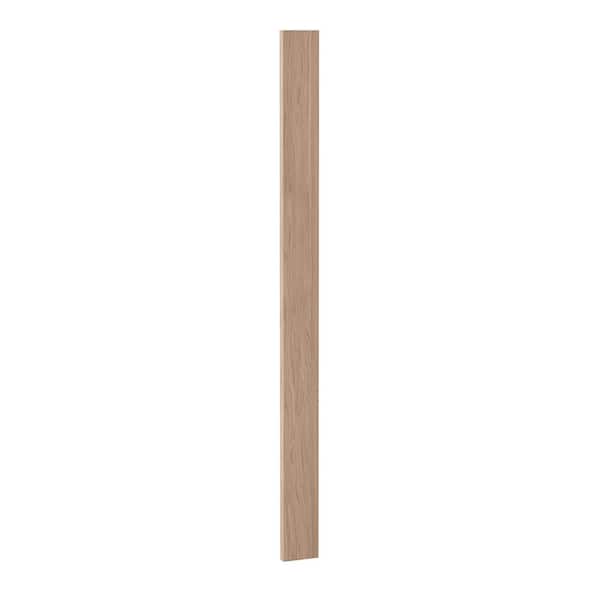 Sinclair 3 in. W x 42 in. H x 0.75 in. D Wall Filler in Light Oak