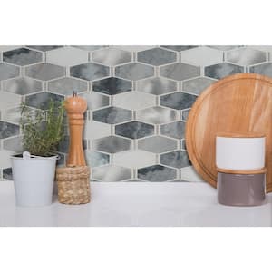 Ankara 12.25 in. x 14.75 in. Textured Multi-Surface Metal Look Wall Tile (15.75 sq. ft./Case)