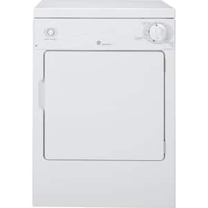 Boyel Living 3.5 cu. ft. 120 Volt White Stackable Electric Vented Dryer  with Touch Screen Panel and Stainless Steel Tub MRS-GYJ03-WHITE - The Home  Depot