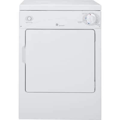 6.7 cu. ft. 240 Volt White Commercial Electric Vented Dryer