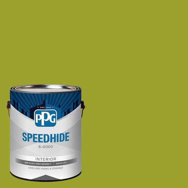 1 gal. PPG1219-7 Lichen Satin Interior Paint