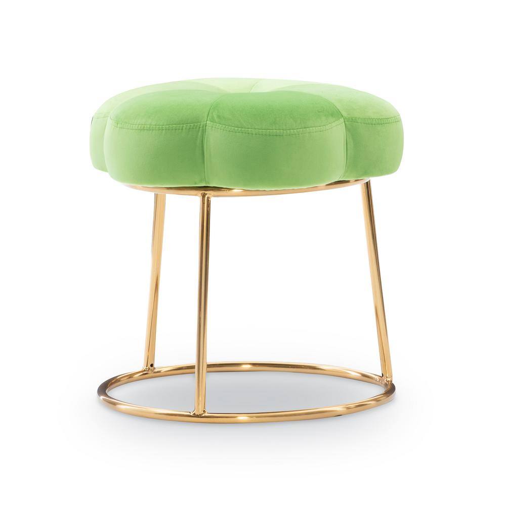 vanity stool green