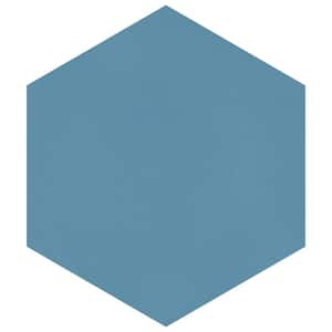 Textile Basic Hex Niagara 8-5/8 in. x 9-7/8 in. Porcelain Floor and Wall Tile (11.5 sq. ft./Case)