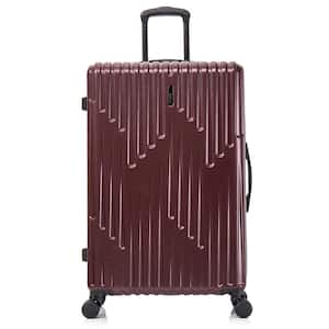 Drip lightweight hard side spinner luggage 28 in. Wine