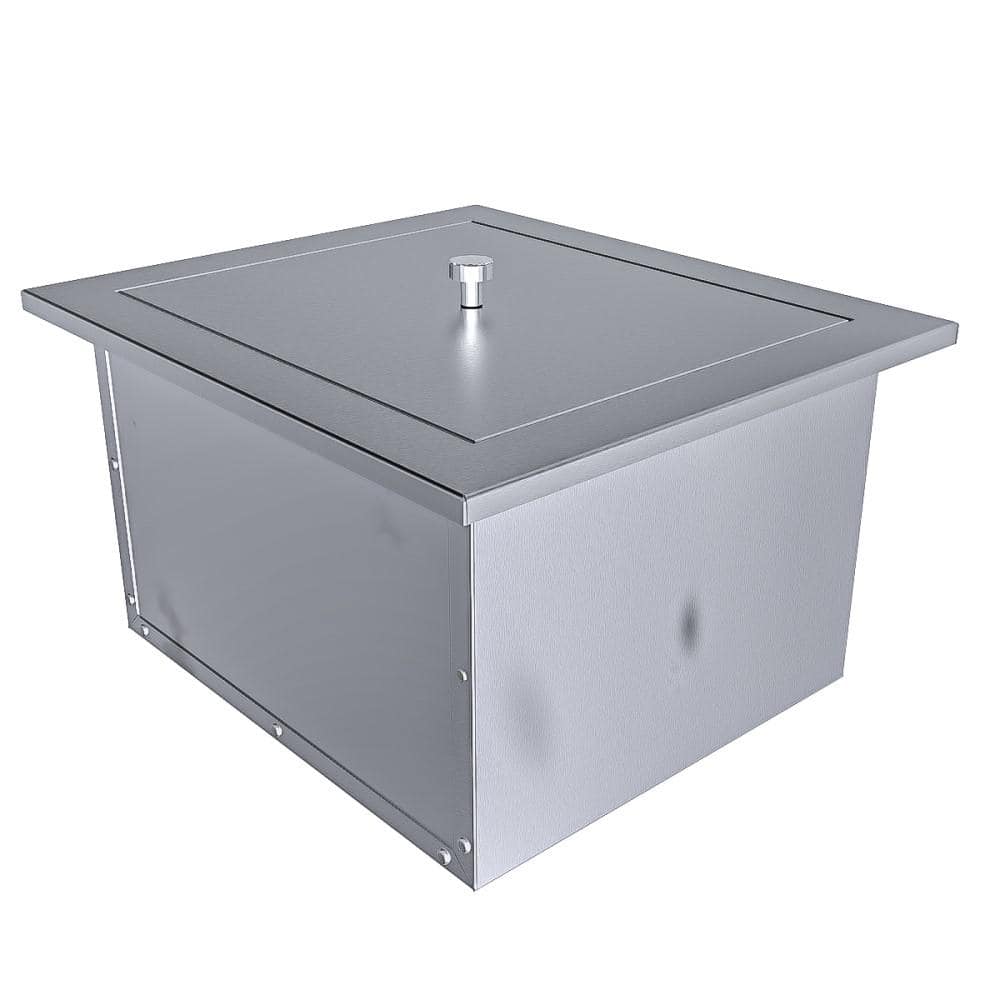Texan Series 15 in. Stainless Steel Ice Bin