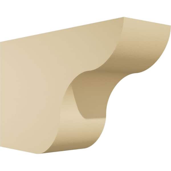 Ekena Millwork Standard Carmel 5 in. W x 10 in. H x 16 in. D Signature Urethane Rafter Tail Outlooker