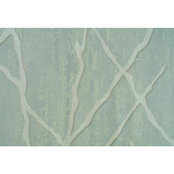 Washington Wallcoverings Pale Sage Willow Branch Print Wallpaper