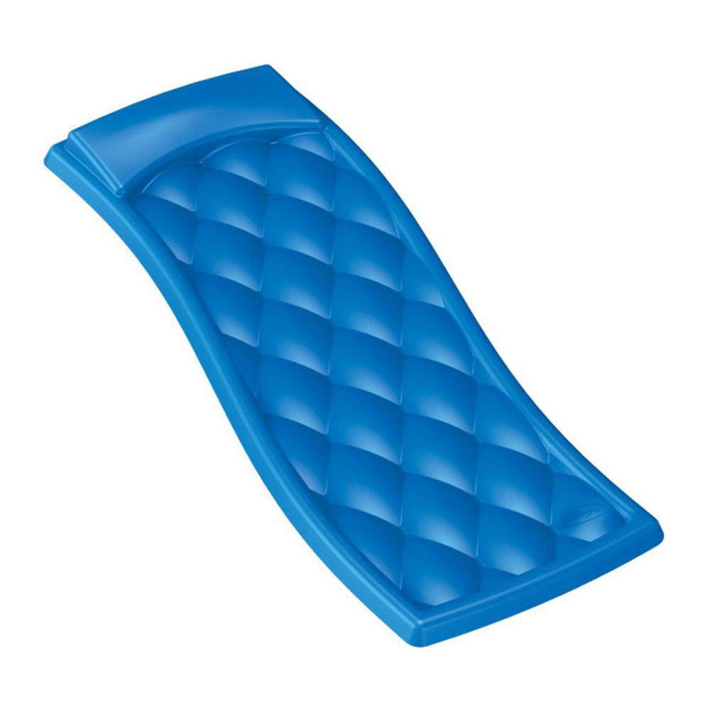 SwimWays Avena 74 in. Blue Foam Floating Pool Lounge 6042176 The Home