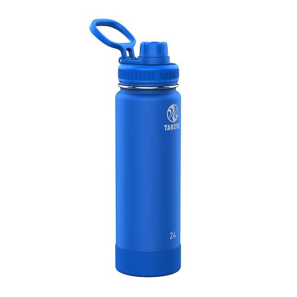 Takeya Tritan Sport 32 oz. Water Bottle with Spout Lid, Championship Blue