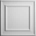 Cambridge White 2 ft. x 2 ft. Lay-in or Glue-up Ceiling Panel (Case of 6)
