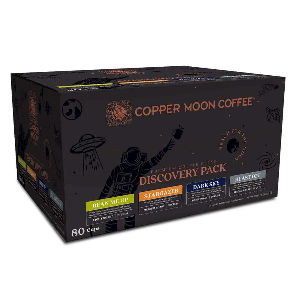 Copper Moon Coffee Blast Off Premium Blend Pods for Single Serve Coffee Makers 72-Count