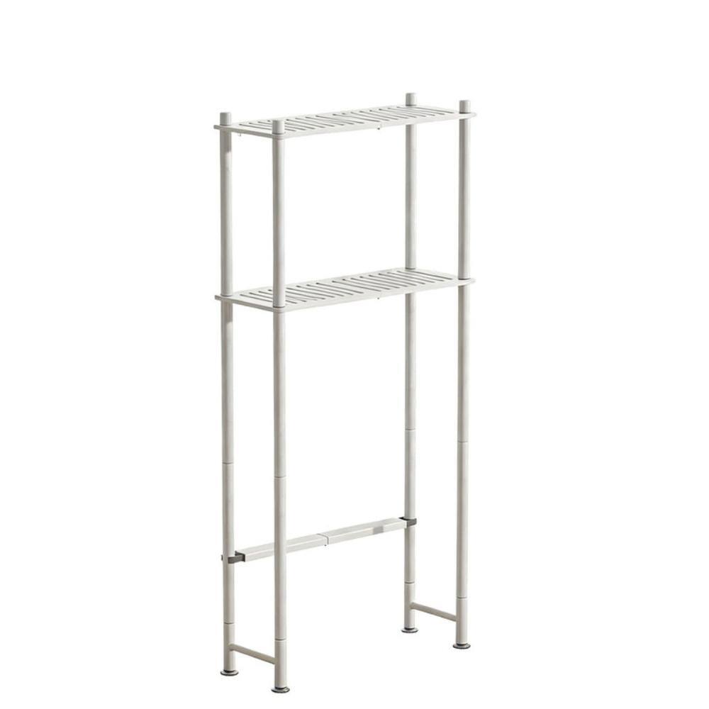 25 in. W x 54 in. H x 10 in. D White Over The Toilet Storage with 2 Shelves price history on PriceWatchPro