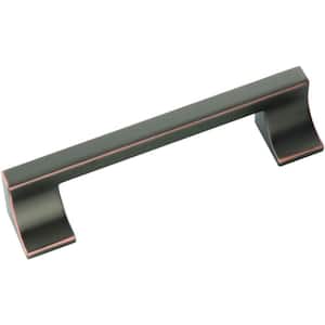 3 in. and 96 mm Swoop Oil-Rubbed Bronze Cabinet Center-to-Center Pull