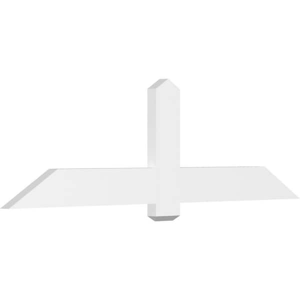 Ekena Millwork Eugene 72 in. W x 21 in. H x 2 in. D Signature Polyurethane Bracket