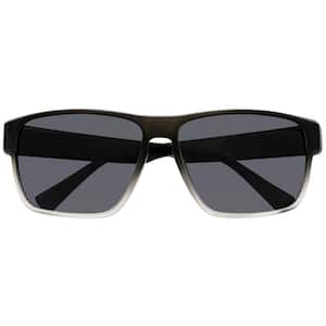 Polarized Square Black Smoke Sunglasses