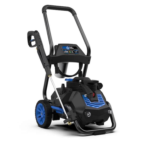 XH2500 2500 PSI, 1.7 GPM, Cold Water Electric Pressure Washer, 2 in 1 Design with 2 Wheel Cart