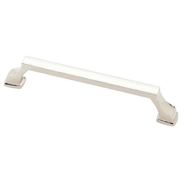 Liberty Brightened Opulence 5-1/16 in. (128 mm) Polished Nickel Cabinet Drawer Pull