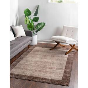 Del Mar Abigail Light Brown 7' 0 x 10' 0 Area Rug