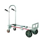 1,000 lb. Capacity Gemini Jr. Convertible Aluminum Modular Hand Truck with Balloon Cushion Wheels