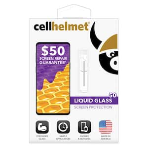 Liquid Glass Screen Protector for Phones and Watches with Glass Screens ($50 Screen Repair Coverage)