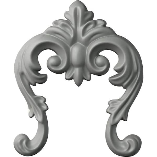 Ekena Millwork 3/4 in. x 4-3/4 in. x 5-3/4 in. Polyurethane Benson Onlay