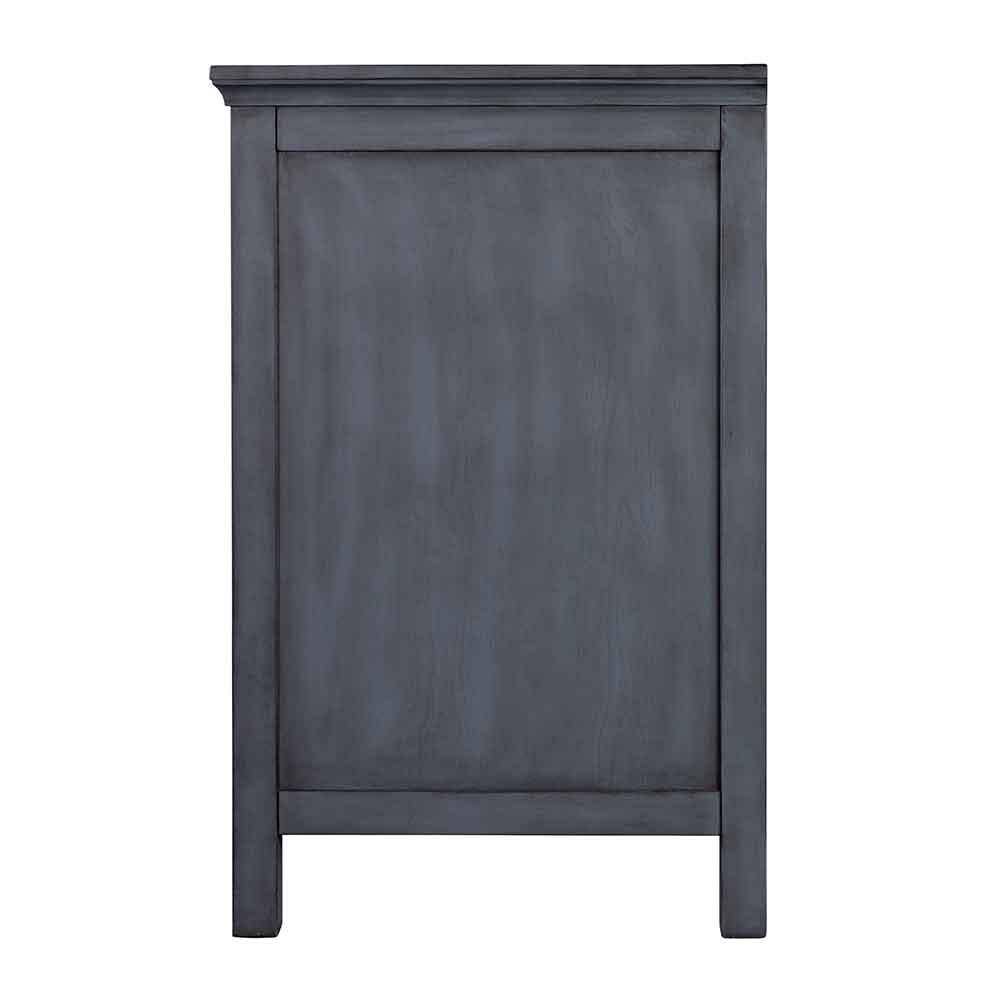 Harbor Blue 24" Wood Vanity Cabinet with Chrome Hardware