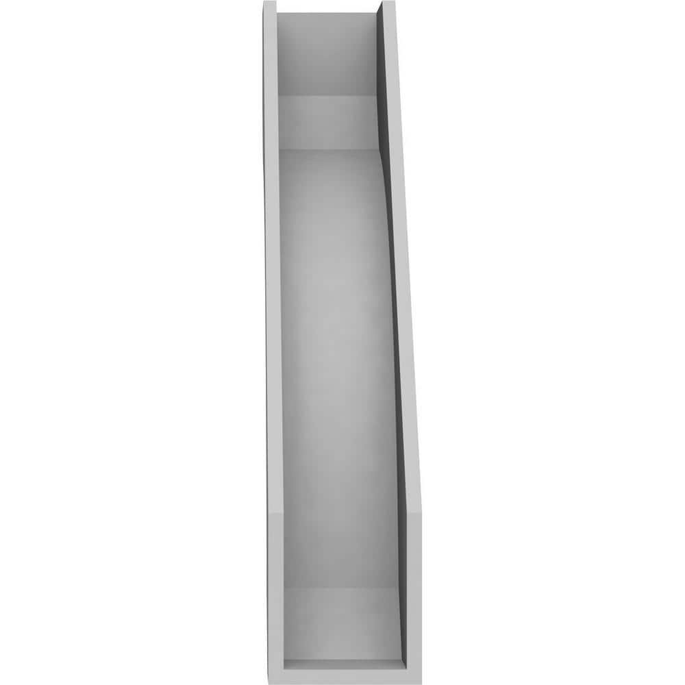 Contemporary 24" Primed Urethane Decorative Bracket