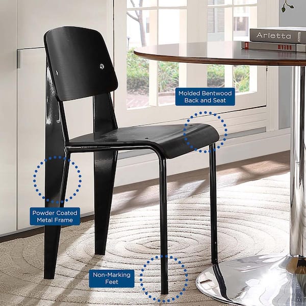 Black Cabin Dining Side Chair