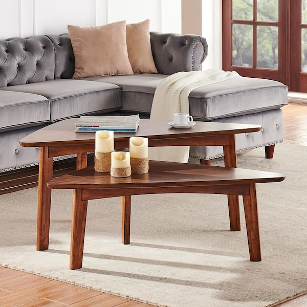 Mid century modern nesting coffee table sales