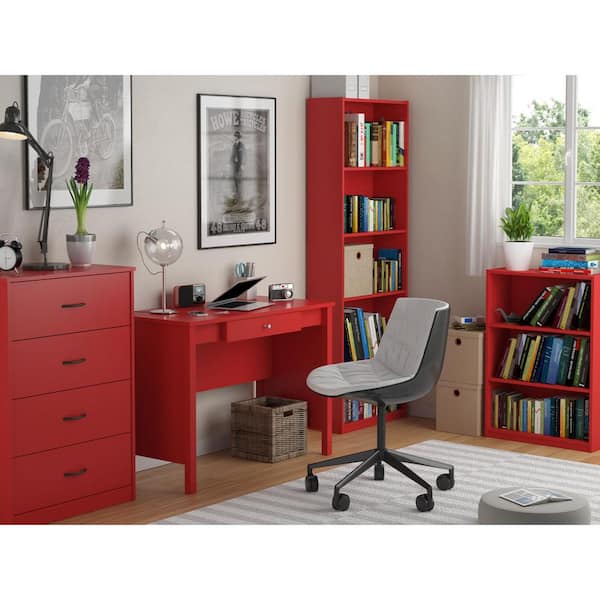 Altra Furniture Core Ruby Red Open Bookcase