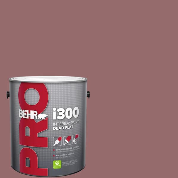 BEHR PRO 1 gal. #140F-5 Clay Ridge Dead Flat Interior Paint