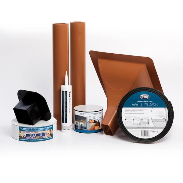 Trex RainEscape Trex 4 in. x 4 in. RainEscape Post Flashing Deck Drainage System
