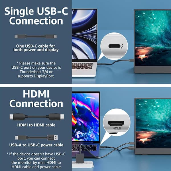 Eletoker Portable Monitor 使用品 Amazon.com: 24